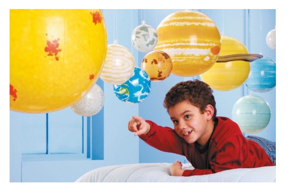 foto Nafukovac� slune�n� soustava